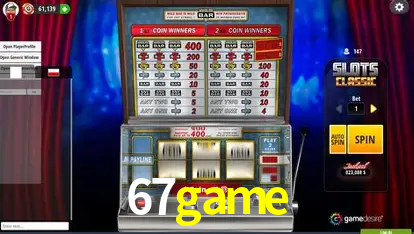 A Popularidade dos Caça-Níqueis no 67game
